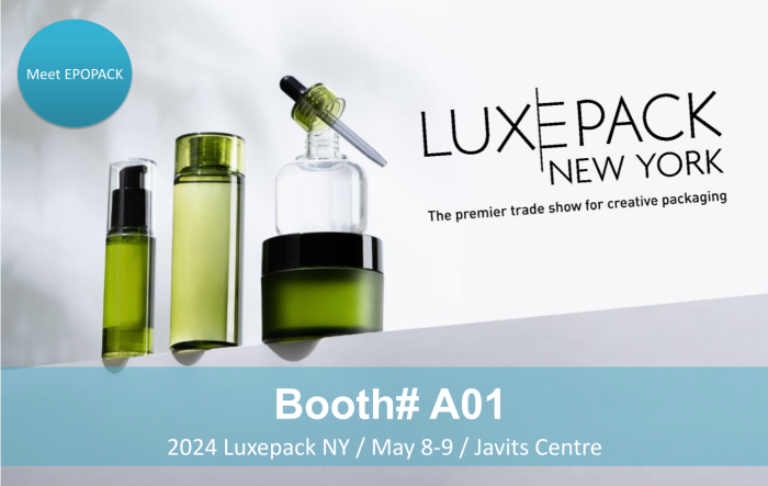 Discover the future of beauty packaging at Luxe Pack New York with Epopack